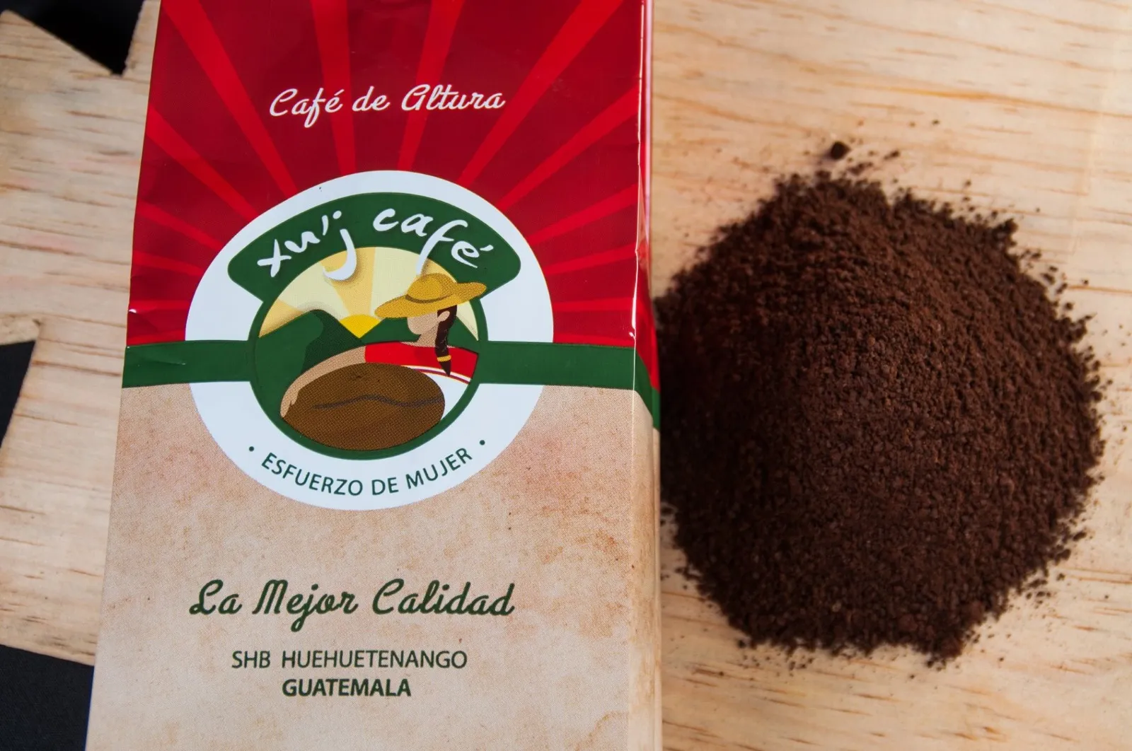 Café tostado y mólido Xu'j Café